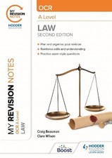My Revision Notes: OCR A Level Law Second Edition - 9781398352032
