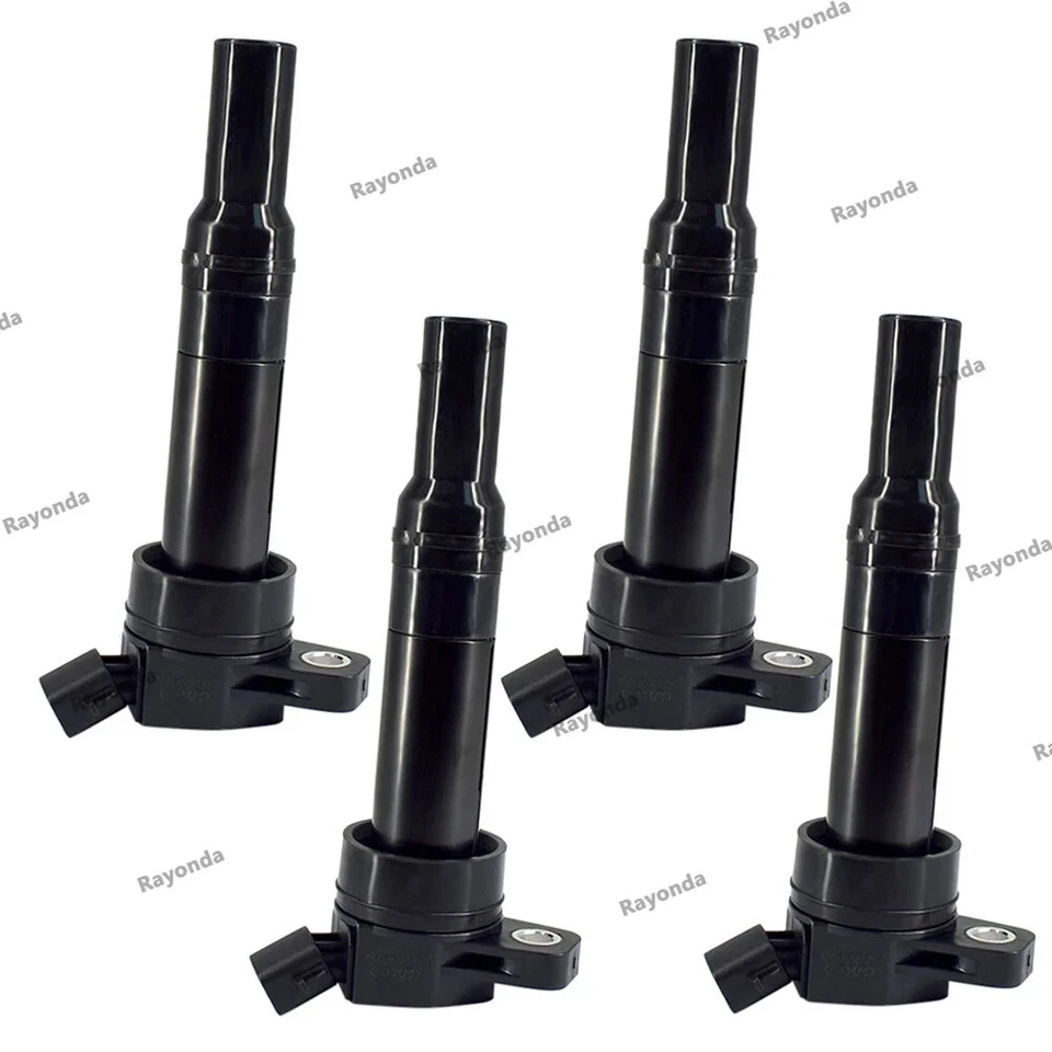 4x Bobinas de encendido genuinas UF651+ bujías 9723 aptas para Hyundai Elantra Kia EE. UU. Foto 3 de 4