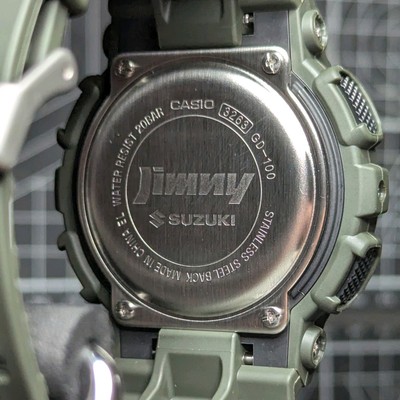 Casio G-Shock SUZUKI GD-100 Collab Limited Ed. Digital Grey Khaki