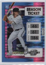 2022 Panini Chronicles Contenders Optic Pink Pulsar Prizm Luke Williams #20 1q2