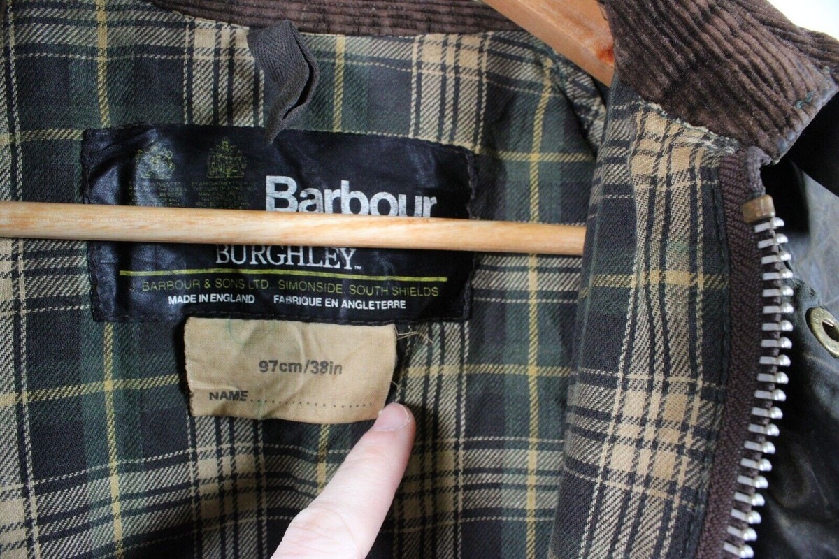 Mint 80s Barbour burghley c38　バブアー　バーレー Mint 80s Barbour burghley c38 バブアー バーレー