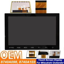 For 2020 2021 2022 Mitsubishi Outlander 8" LCD Display Touch Screen set Radio