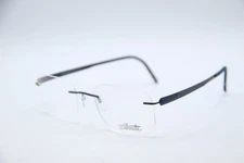 NEW SILHOUETTE 5555 KX 4540 BLUE GUNMETAL AUTHENTIC FRAME EYEGLASSES 51-19