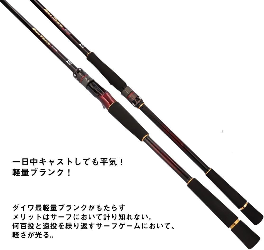 Daiwa OVERTHERE SX 109ML/M Shore Jigging Rod | eBay