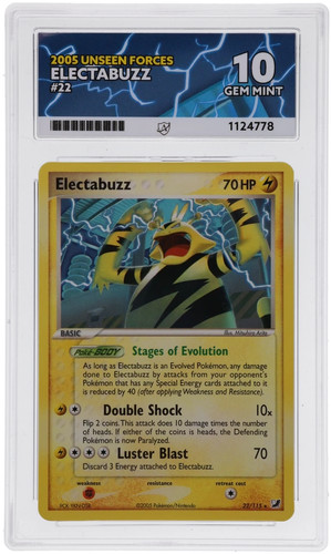 Electabuzz graded ACE 10 for sale on eBay