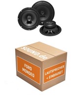 Lautsprecher Boxen Einbaupaket 16Cm, Heck Hifonics VX62 Passend FüR Ford Mondeo