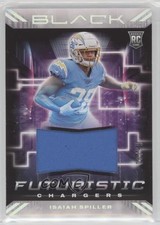 2022 Panini Black Futuristic Silver 6/99 Isaiah Spiller #FUT-ISP 0jd0