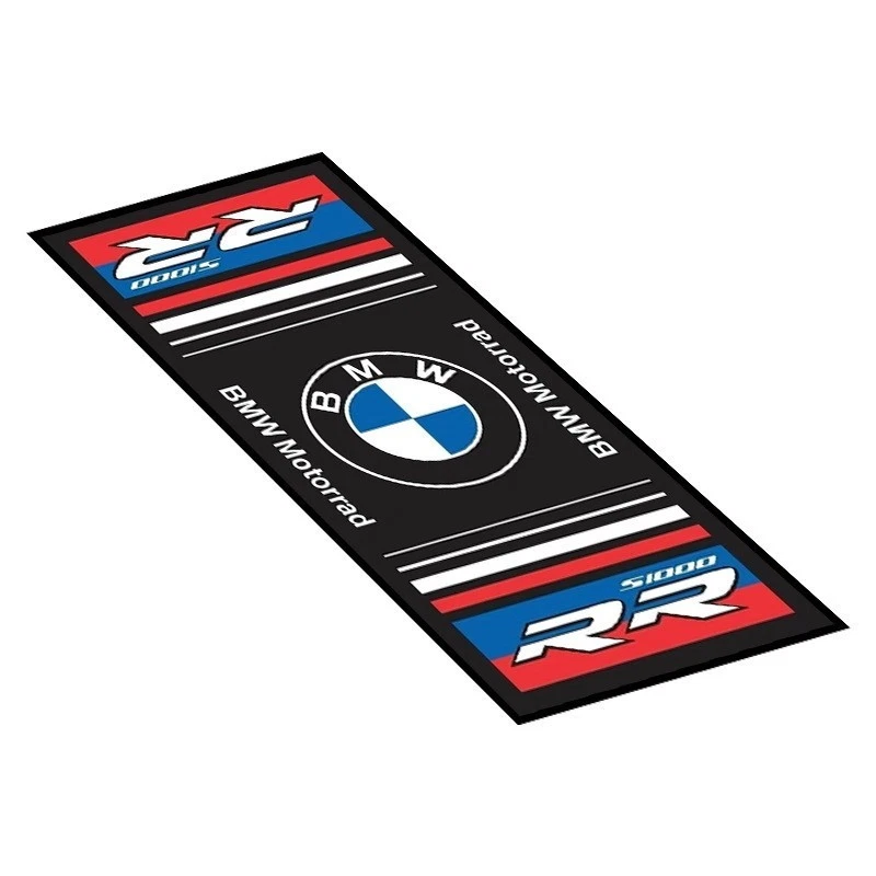 Alfombra alfombrilla para moto BMW M Sport Garage S1000RR 220x100 cm Foto 2 de 2