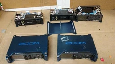 LOT OF 5 Zoom F8 Multitrack Digital Field Audio Recorder  8-channel FOR PARTS