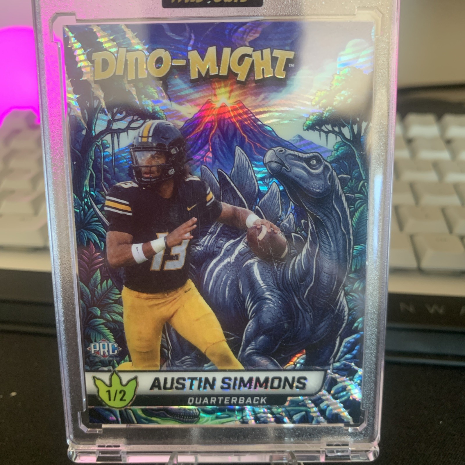 Ahmad Hardy / Austin Simmons Auto Dueling Dragons 1/1 PLUS 1/1 and 1/2 view 6