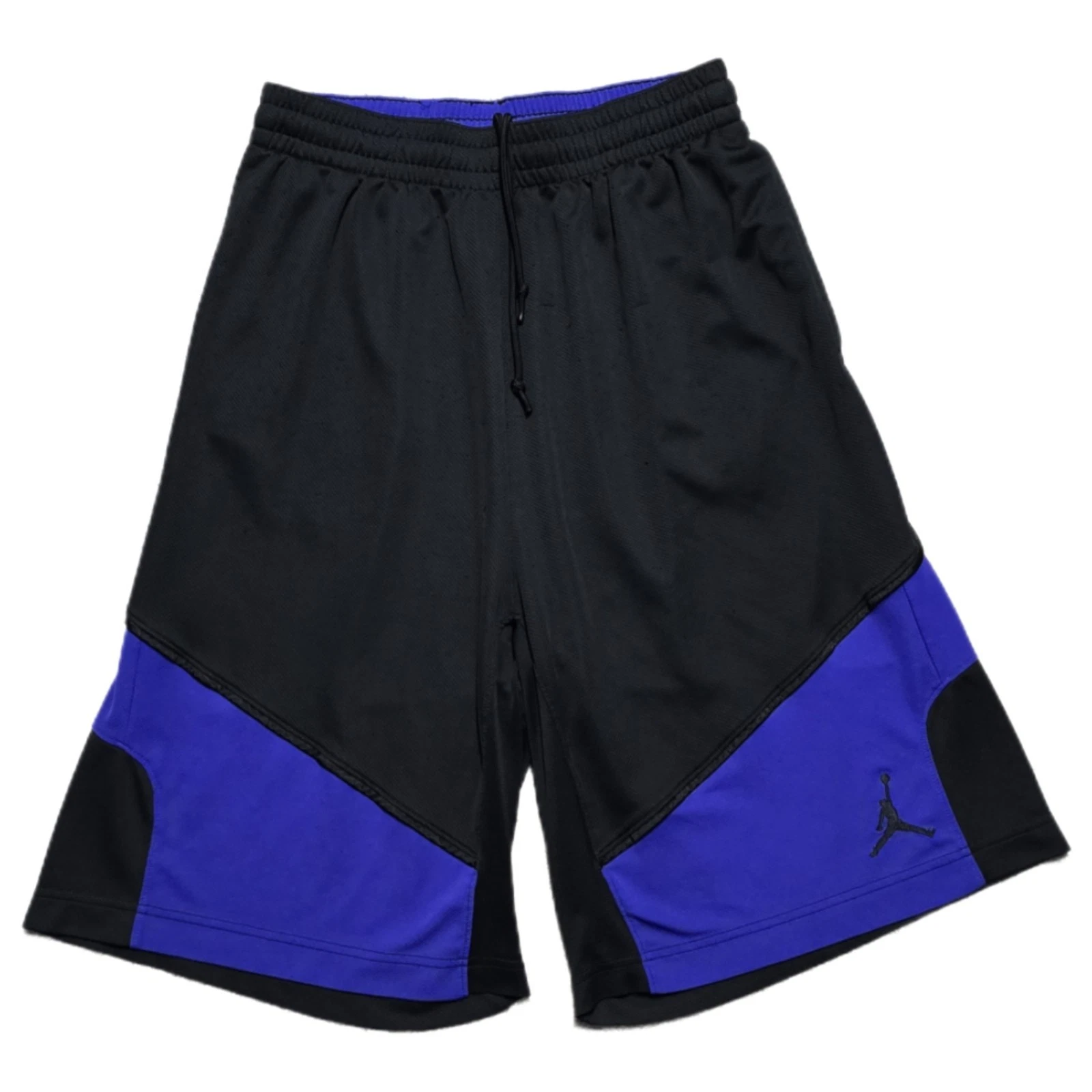 Vintage Air Jordan Shorts Purple Black Baggy Dri-fit Basketball Y2K Mens Sz L