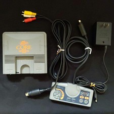 NEC PC Engine CoreGrafx Console Controller AV Cable AC Adapter Japan