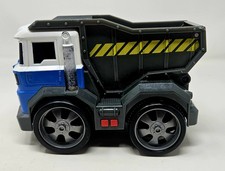 Kid Galaxy Dump Truck Toy w/ Lights Sounds, Tilting Dump Bed Construction. EUC