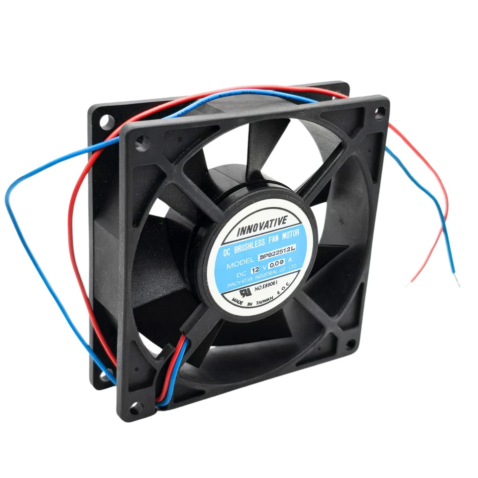 12V DC Brushless Cooling Fan Motor – 92mm x 25mm, Quiet & Efficient - Image 2 of 4