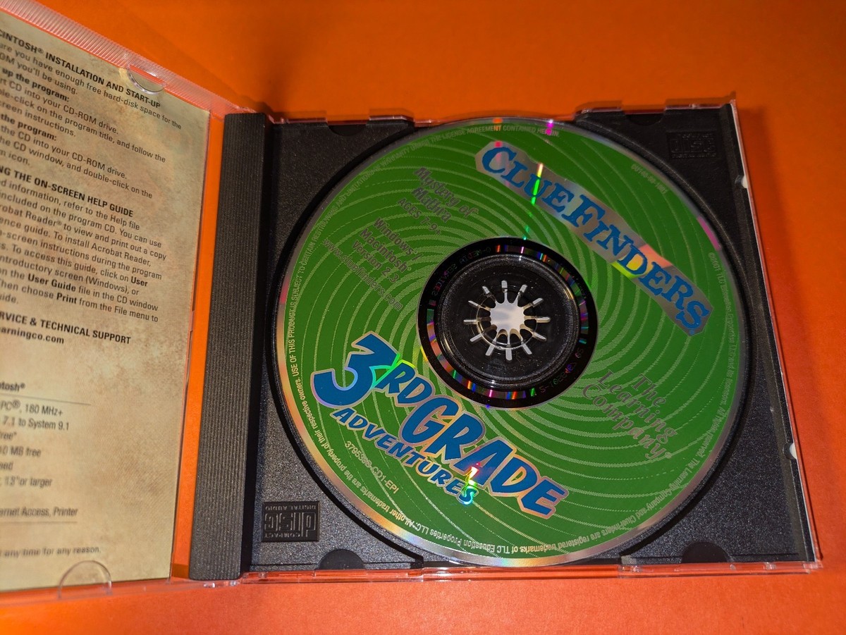 Activity Learning PC video games for very small KIDS CD MS-Dos