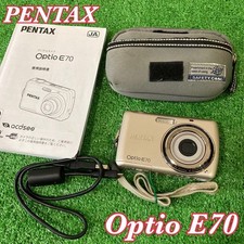 PENTAX Optio E70 Digital Camera Compact with Accessories Tested Working