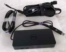 Dell 6000s 0GNDVY Universal Docking Station w/ OEM 130w AC Adapter USB 3.0 Cable