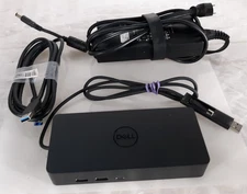 Dell 6000s 0GNDVY Universal Docking Station w/ OEM 130w AC Adapter+USB 3.0 Cable