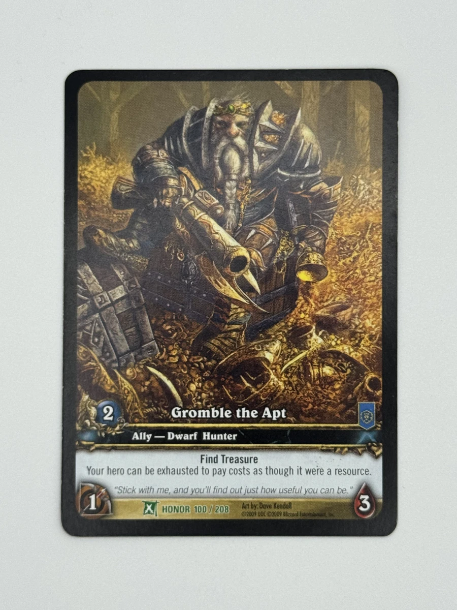 World of Warcraft TCG Fields of Honor Trading Card Games for sale - eBay
