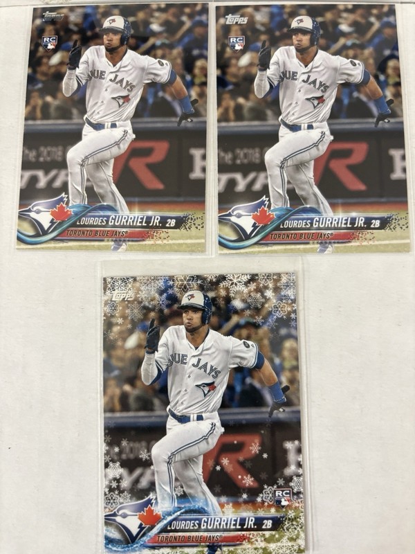 Lourdes Gurriel Jr RC Lot Of 3 Cards
