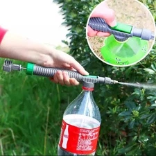 Adjustable High Pressure Manual Sprayer Drink Bottle Spray Air Pump Head Nozzle