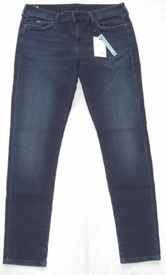 Pepe Jeans Pixie Skinny Mid Waist Jeans Mujer Azul W32 L30 Nuevo - Imagen 1 de 4