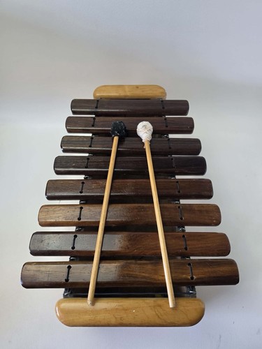 Vintage wooden Xylophone Marimba Mid Century Style
