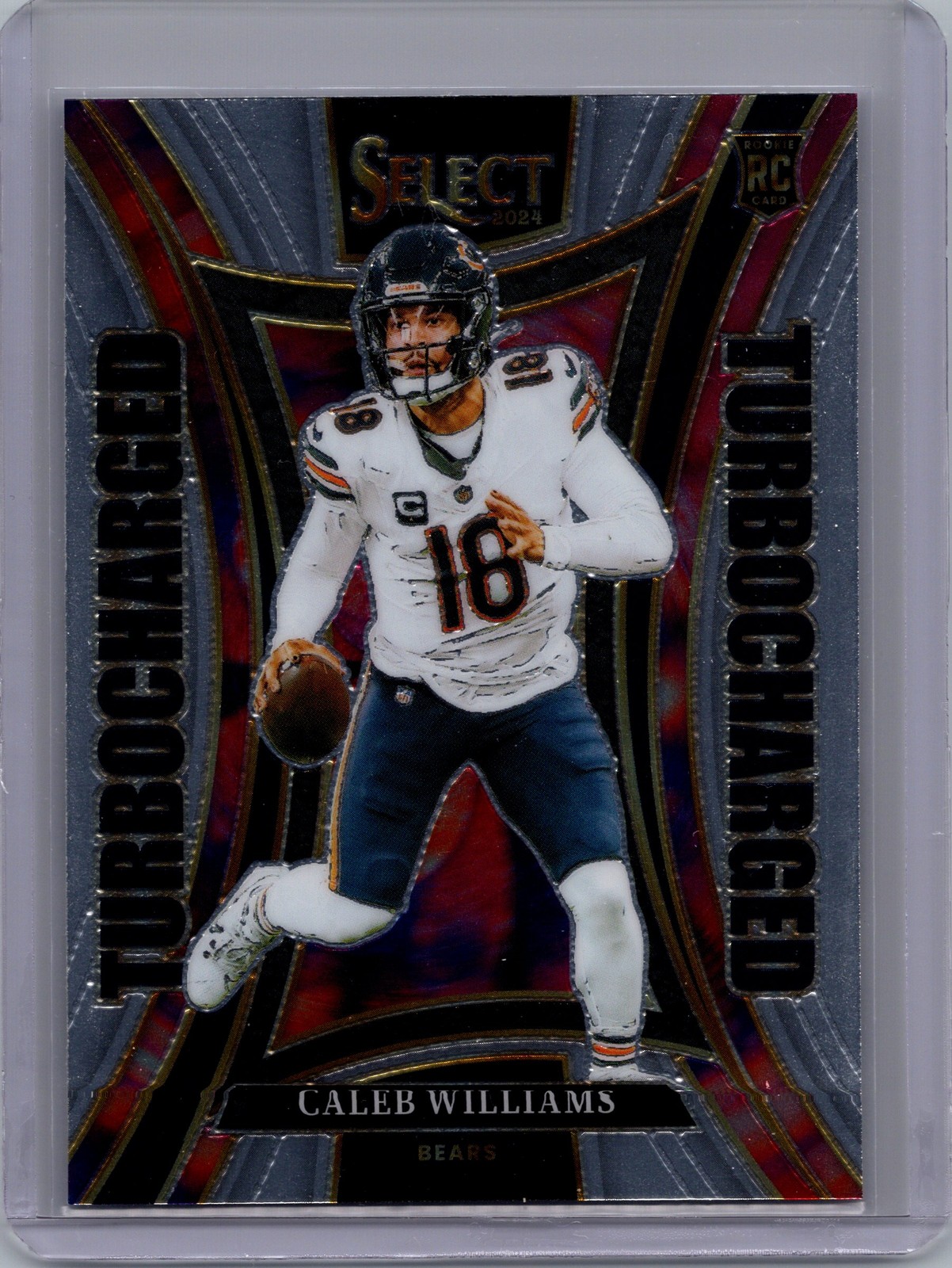 2024 Panini Select #11 Caleb Williams Turbocharged