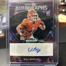 2024 Panini Prizm Draft Picks - Draft Picks Autographs Will Shipley #d 80/99 RC