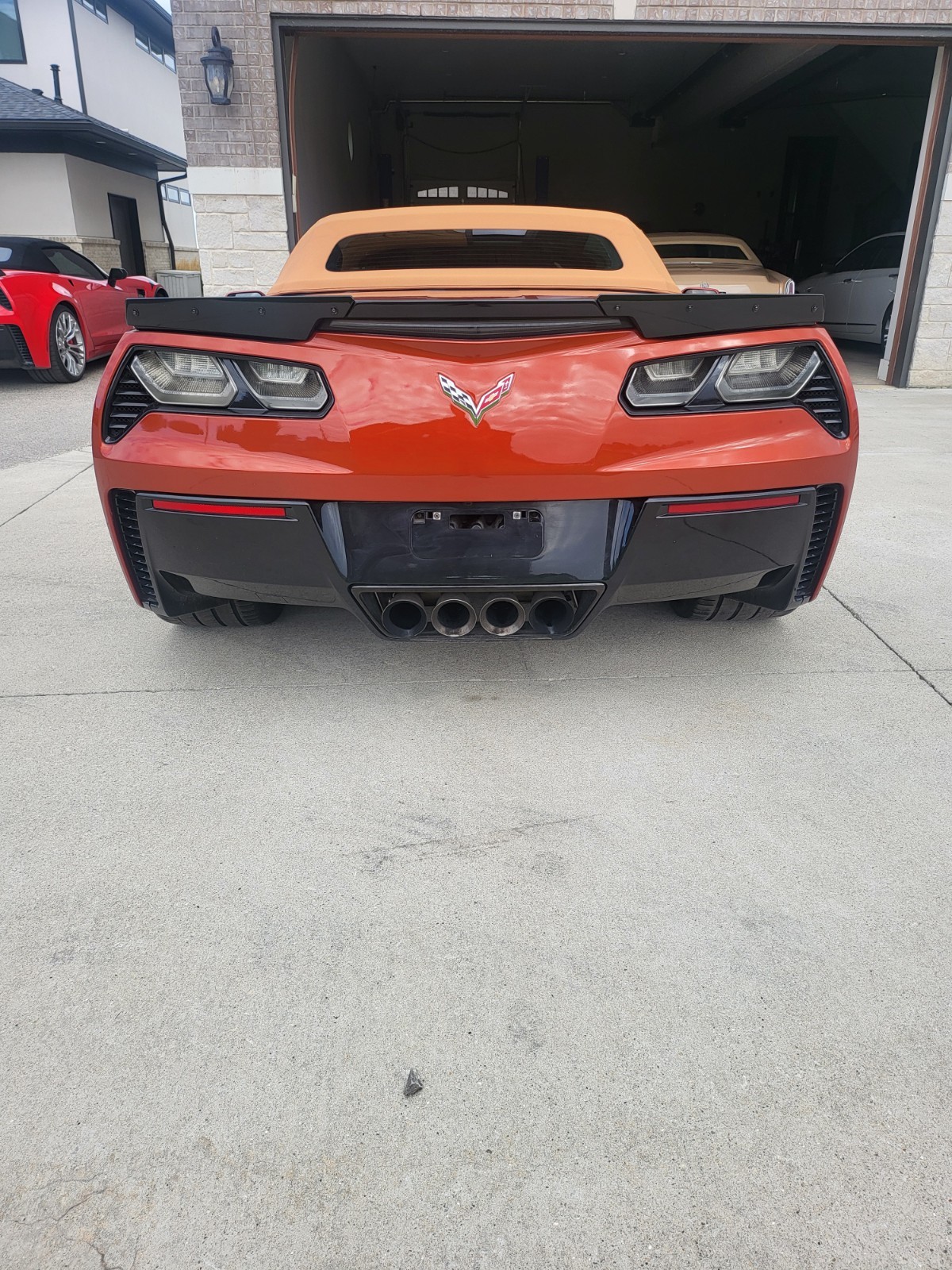 2015 Orange Chevrolet Corvette   | C7 Corvette Photo 6