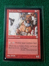 Dwarven Miner The List Reprints Regular