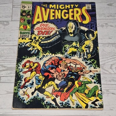 The Avengers #67 Marvel Comics August 1969 FN 