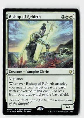Bishop of Rebirth (Draft Weekend) Foil P Launch Party & Release Event Promos 5 N