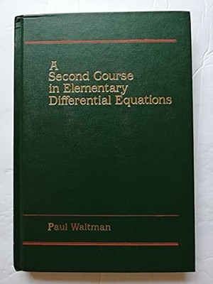 A Second Course in Elementary - VERY GOOD