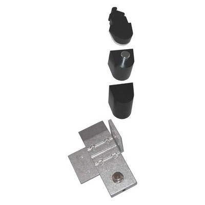 KABA ILCO IL-OP-19-LH-DU SETS - ALDORA STYLE Offset Pivot Hinge,Left Hand,Dark B