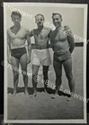 WW2  RAF Airman Roger & Pals at  at Alexandria beach 1944 - photo 8 by 5.5cm