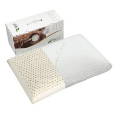 Talalay Latex Pillows for Sleeping - Medium Firmness King Pillow 33.4'' x 15