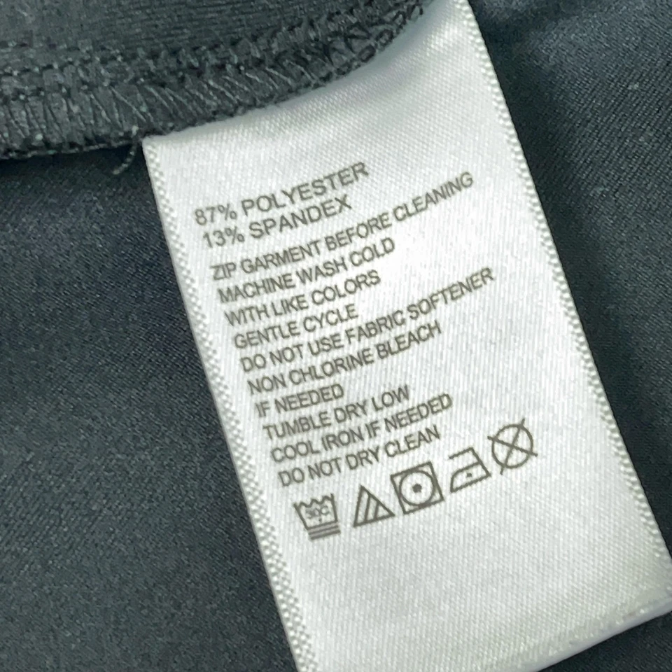 Suéter Tommy Bahama Para Hombres Grande Negro Zona Isla Cuarto Cremallera Rendimiento Golf Foto 4 de 4