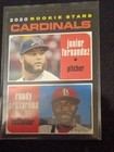 Photo of 2020 Topps Heritage #216 Cardinals 2020 Rookie Stars (Junior Fernandez / Randy A