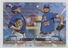 2018 Topps Update Father's Day Powder Blue 22/50 PJ Conlon Corey Oswalt 0v4e