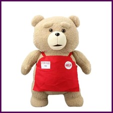 46cm TED Plush Movie Teddy Bear TED 2 Plush Doll Toys In Apron styles