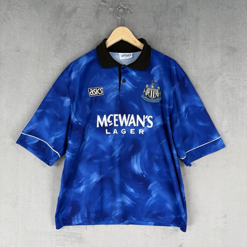 Vintage Newcastle United 1993/95 Away Football Shirt ASICS McKewan’s Men’s XL