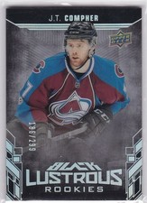 2017-18 Upper Deck Black Lustrous JT Compher 186/299 Colorado Avalanche