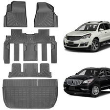 Floor Mats  Cargo Liner for Chevy Traverse 2009-2017  Buick Enclave 2008-20...