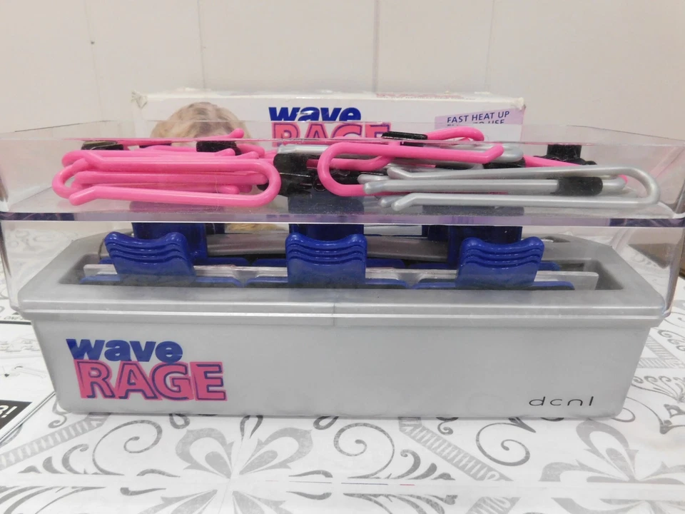 Rizador de pelo Wave Rage espiral rizos ondas peinado DC300 Hot Rollers concurso Foto 2 de 4