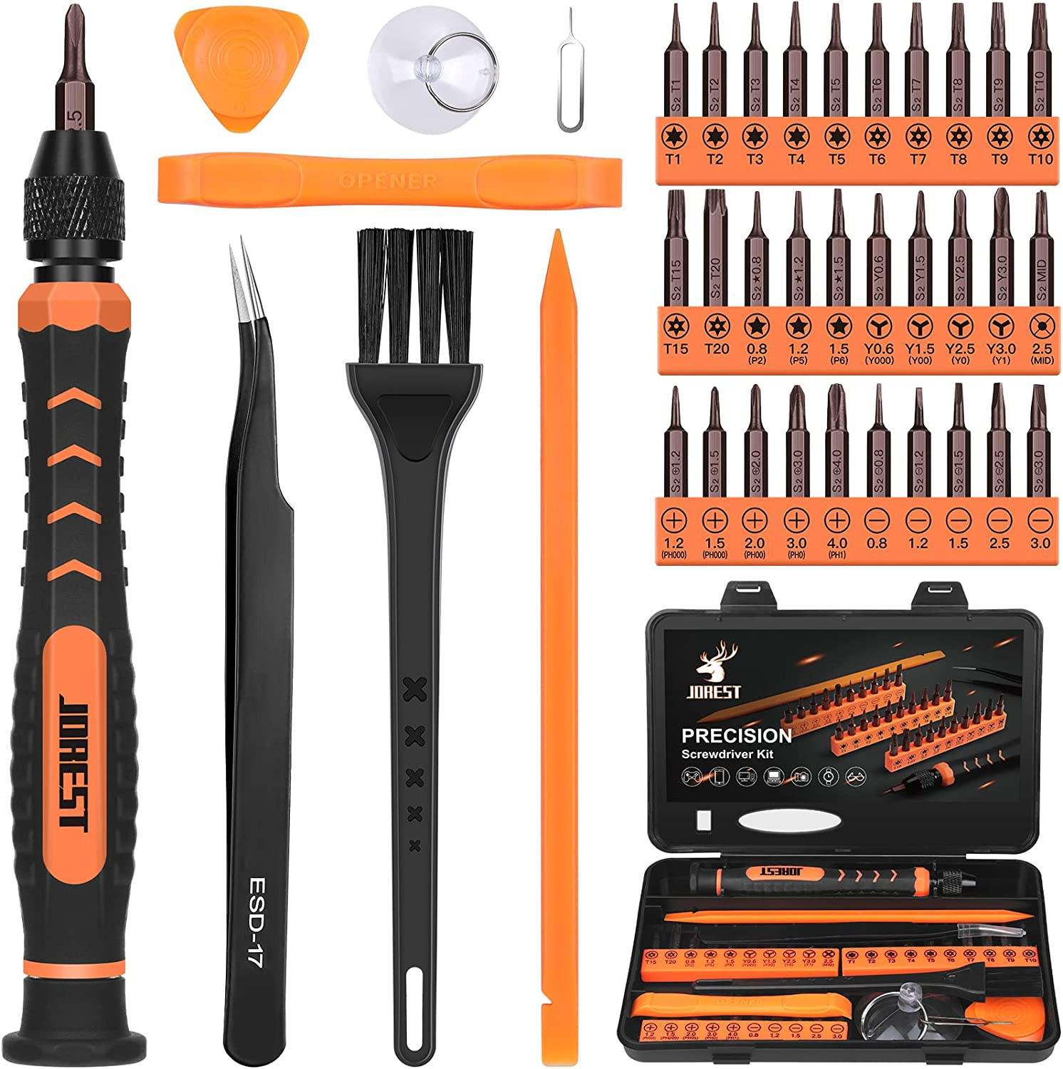 38 Pz Cacciaviti Precisione Riparazione Iphone Ipad Xbox PC Occhiali Orologio