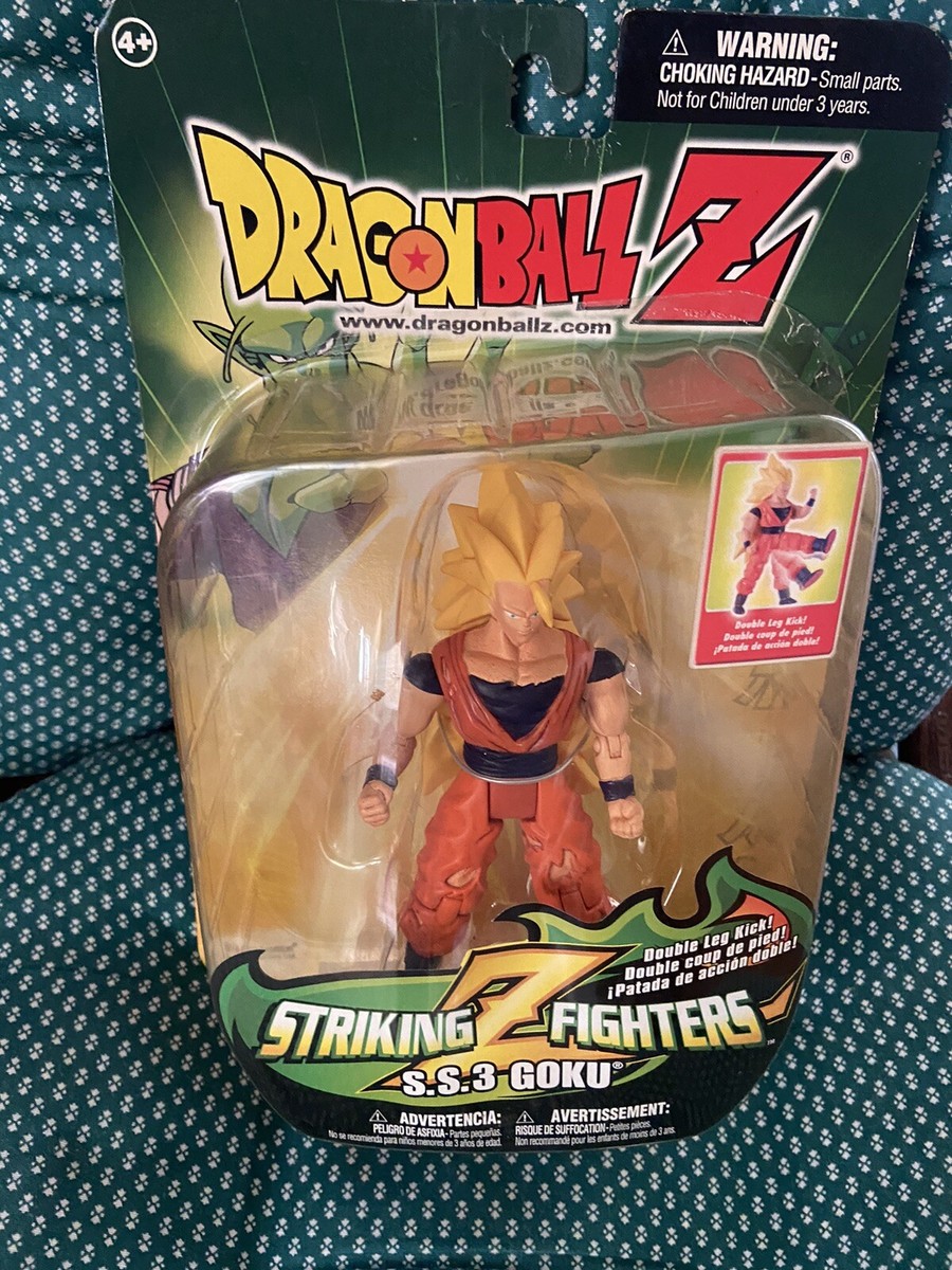 2002 Dragon Ball Z Figure Super Saiyan 3 Goku - Striking Z