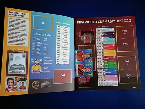 Panini Fußball WM Alben 2014/2018/2022 - Bild 7 von 8