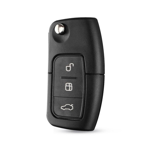 Blank Car for Key for Shell 3 Button Remote Cover Flip Folding Fit for- for - Picture 5 of 7