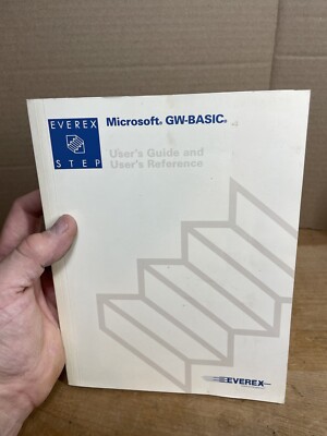 Microsoft GW Basic User s Guide & User s Reference Everex Step 1988